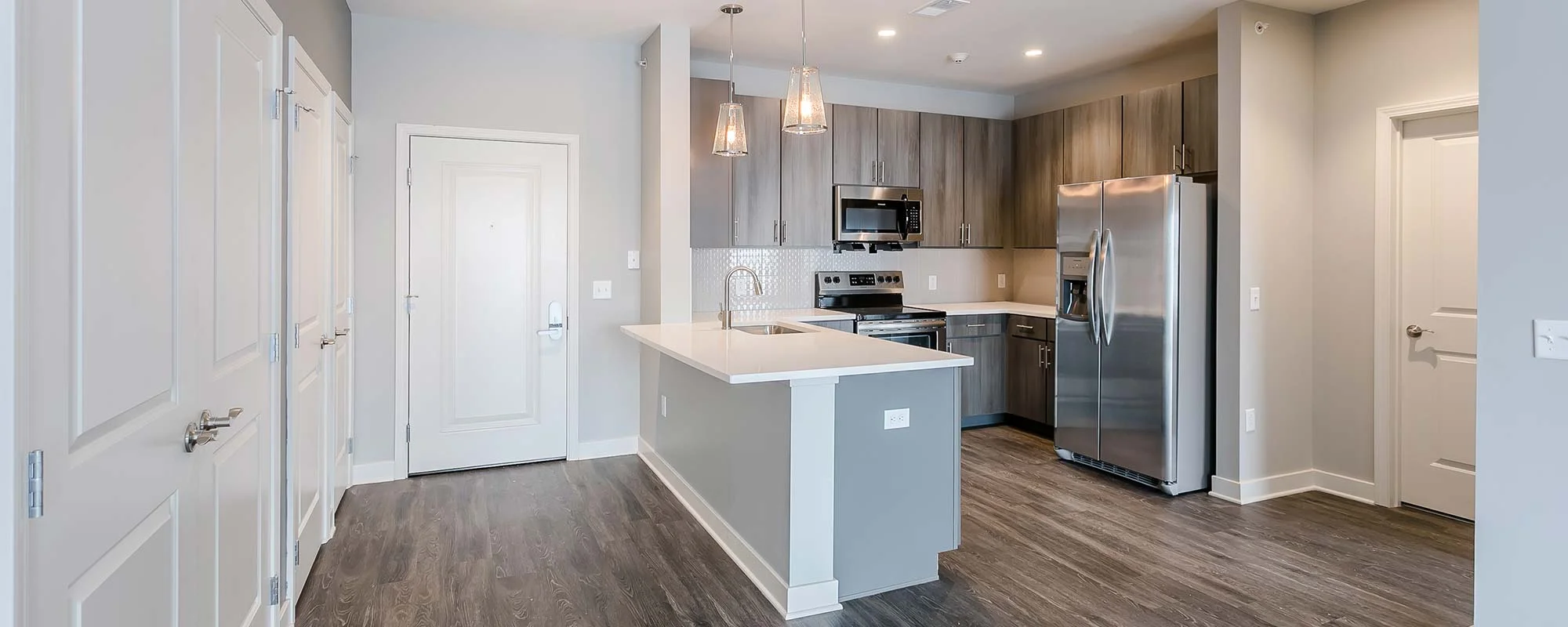 apartment building interior